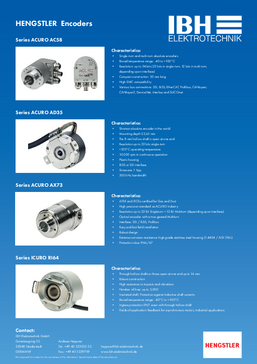 PDF: Hengstler sensors and counters