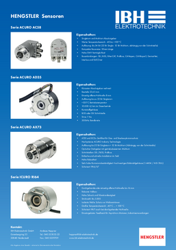 PDF: Hengstler Sensoren und Zähler